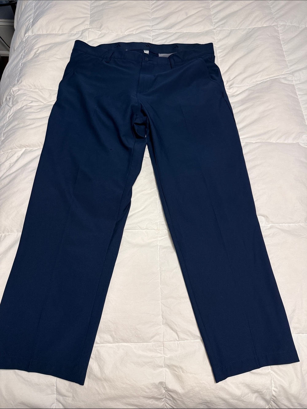 adidas Men's Navy Dress Pants